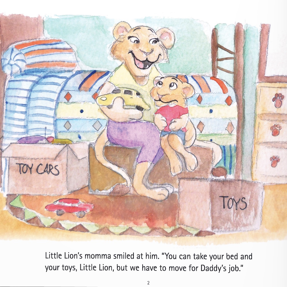 Little Lion's Big Move page 2